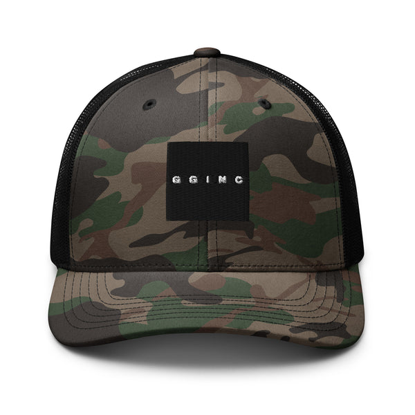 GGINC Camouflage trucker hat