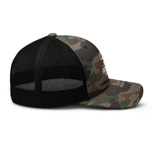 Genius Gourmet Camouflage trucker hat