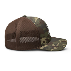 Genius Gourmet Camouflage trucker hat