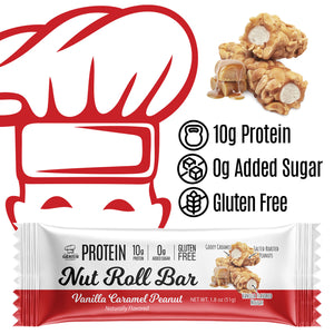 Protein Nut Roll Bar - Vanilla Caramel Peanut