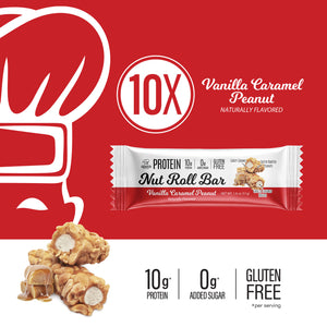 Protein Nut Roll Bar - Vanilla Caramel Peanut