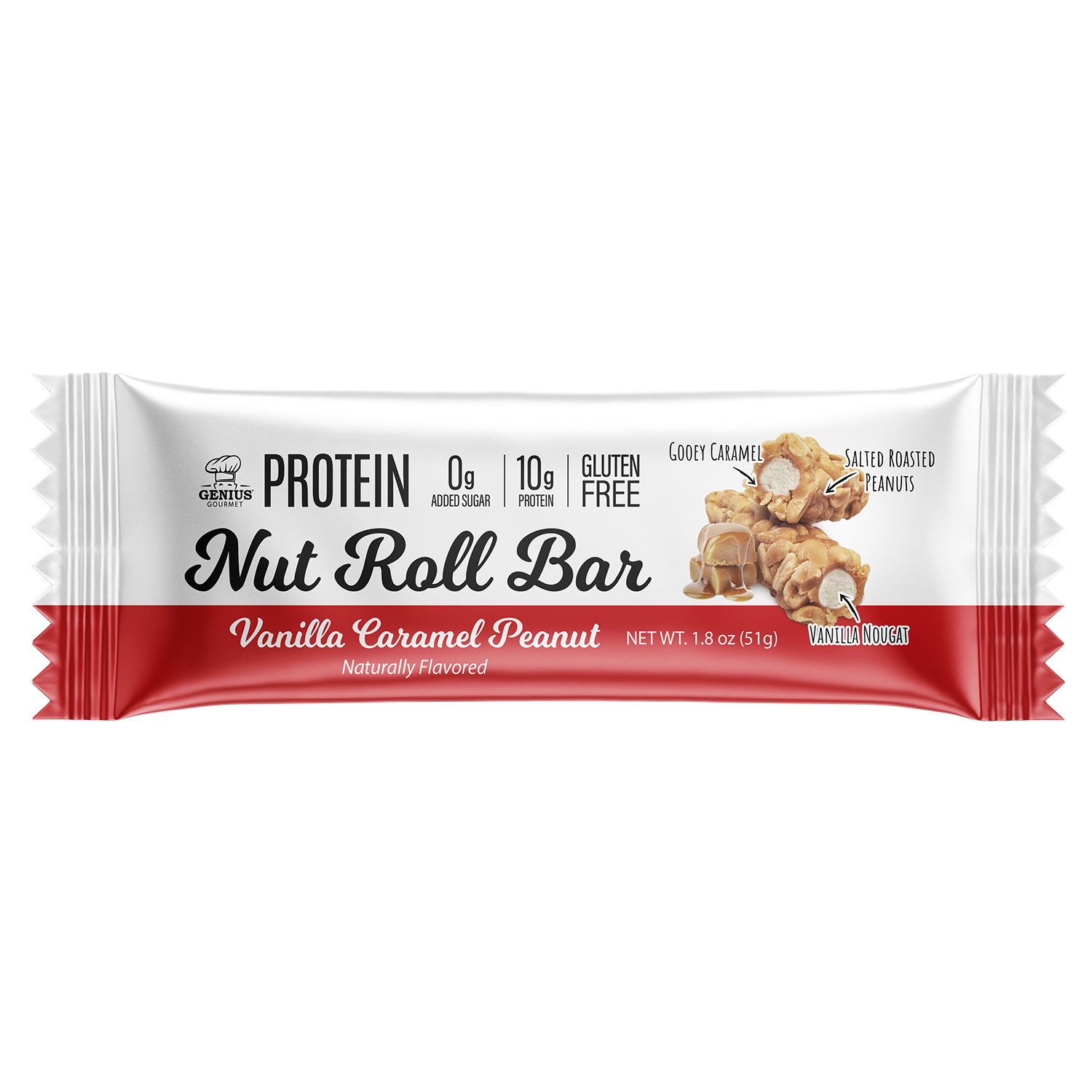 Protein Nut Roll Bar - Vanilla Caramel Peanut