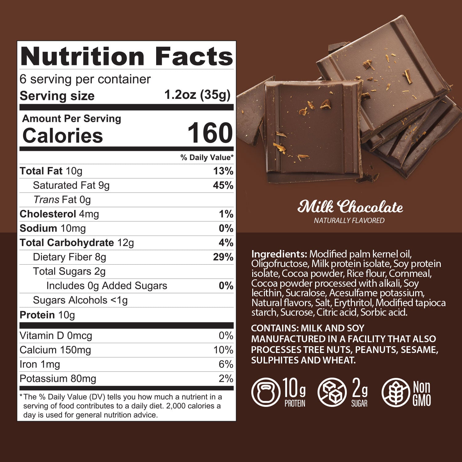 Protein Cookie Bites – Milk Chocolate