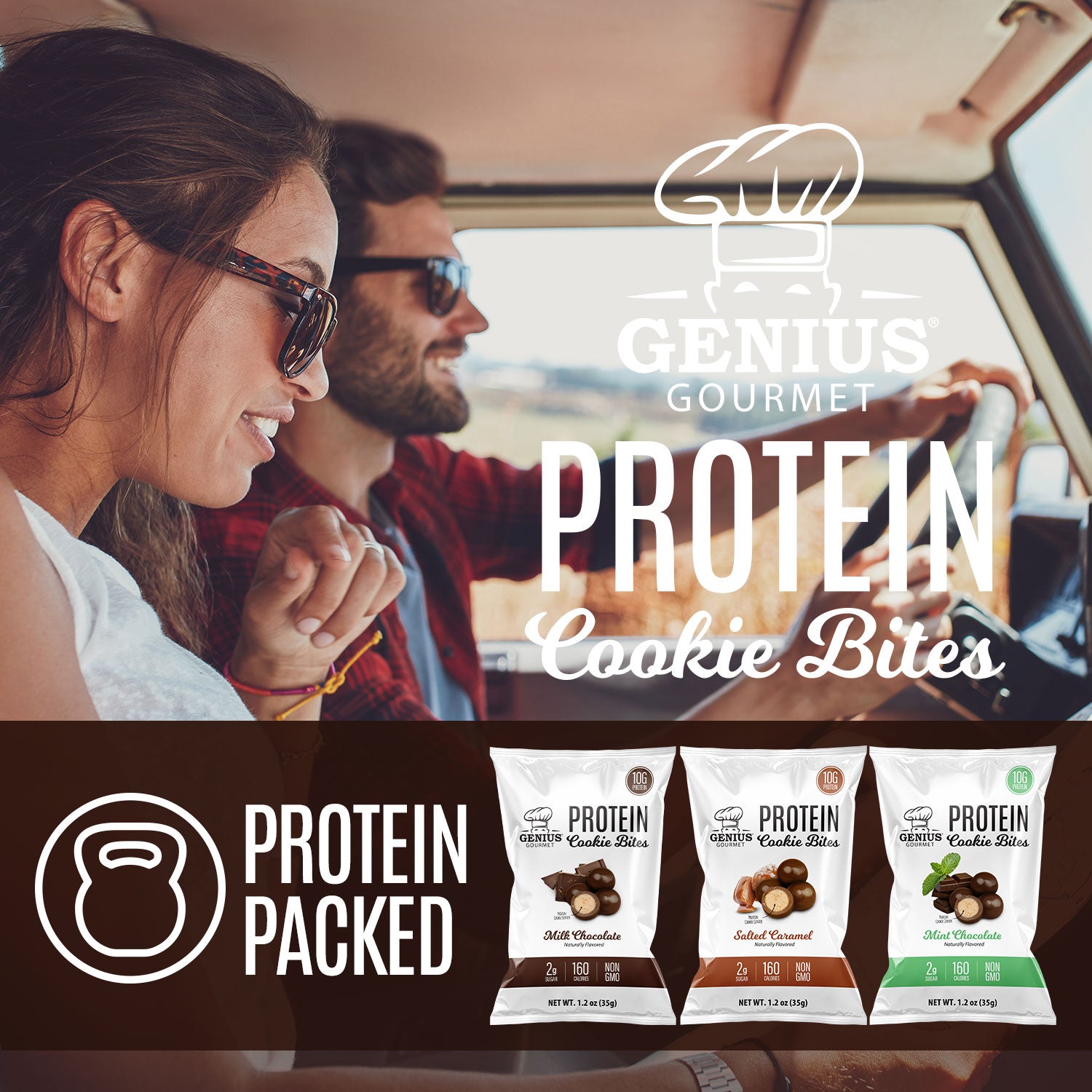 Protein Cookie Bites – Milk Chocolate