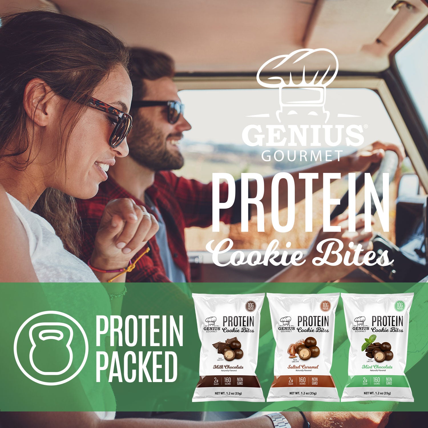 Protein Cookie Bites – Mint Chocolate