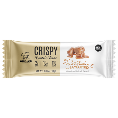 Crispy Protein Treat - Salted Caramel - 10 Count