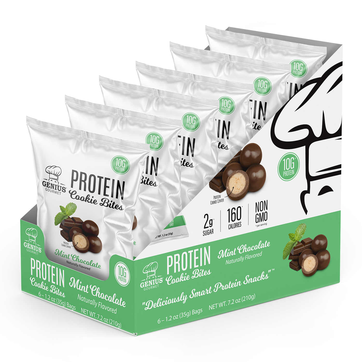 Protein Cookie Bites – Mint Chocolate