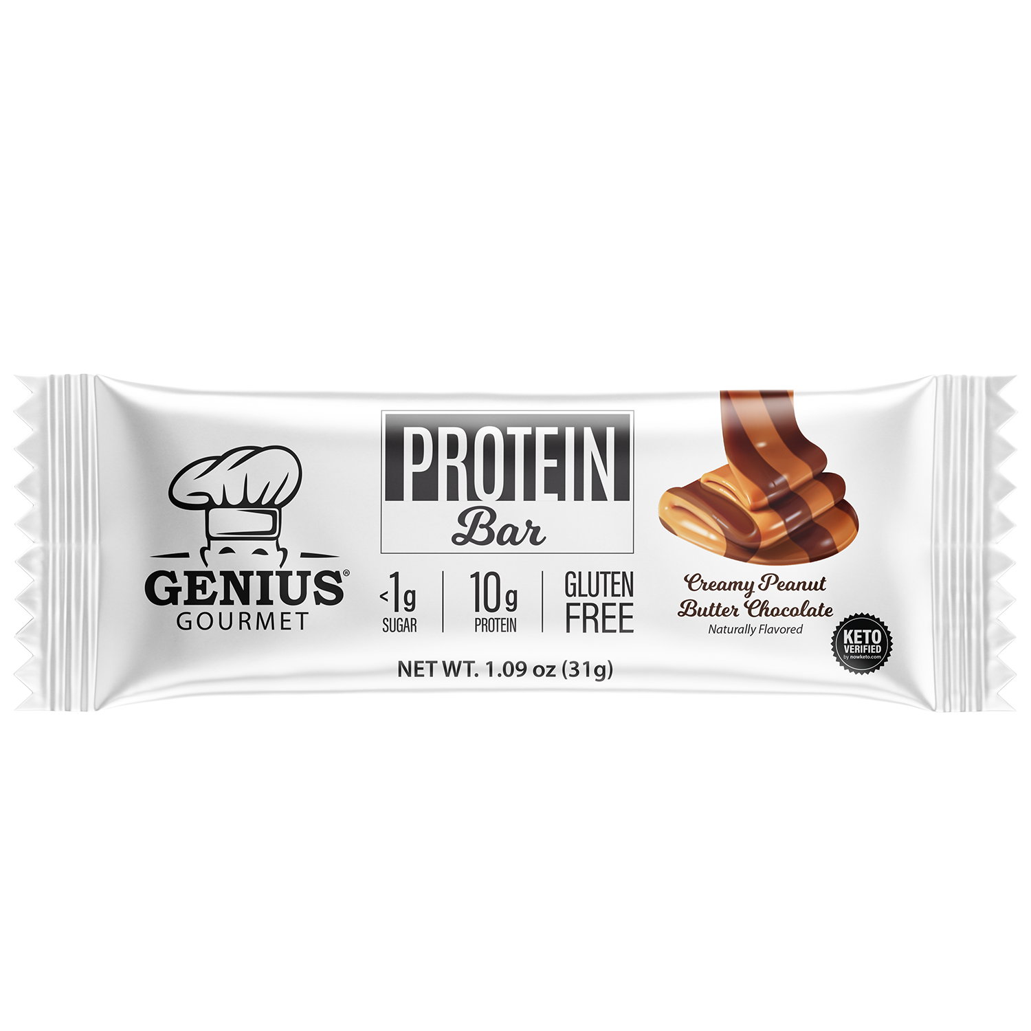 Protein Bars - Creamy Peanut Butter Chocolate