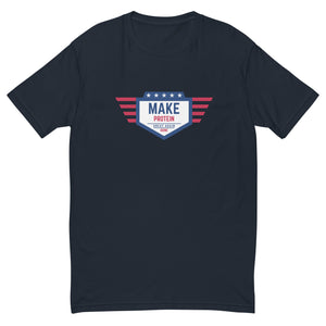 Make Protein Great Again Short Sleeve T-shirt (Next Level)