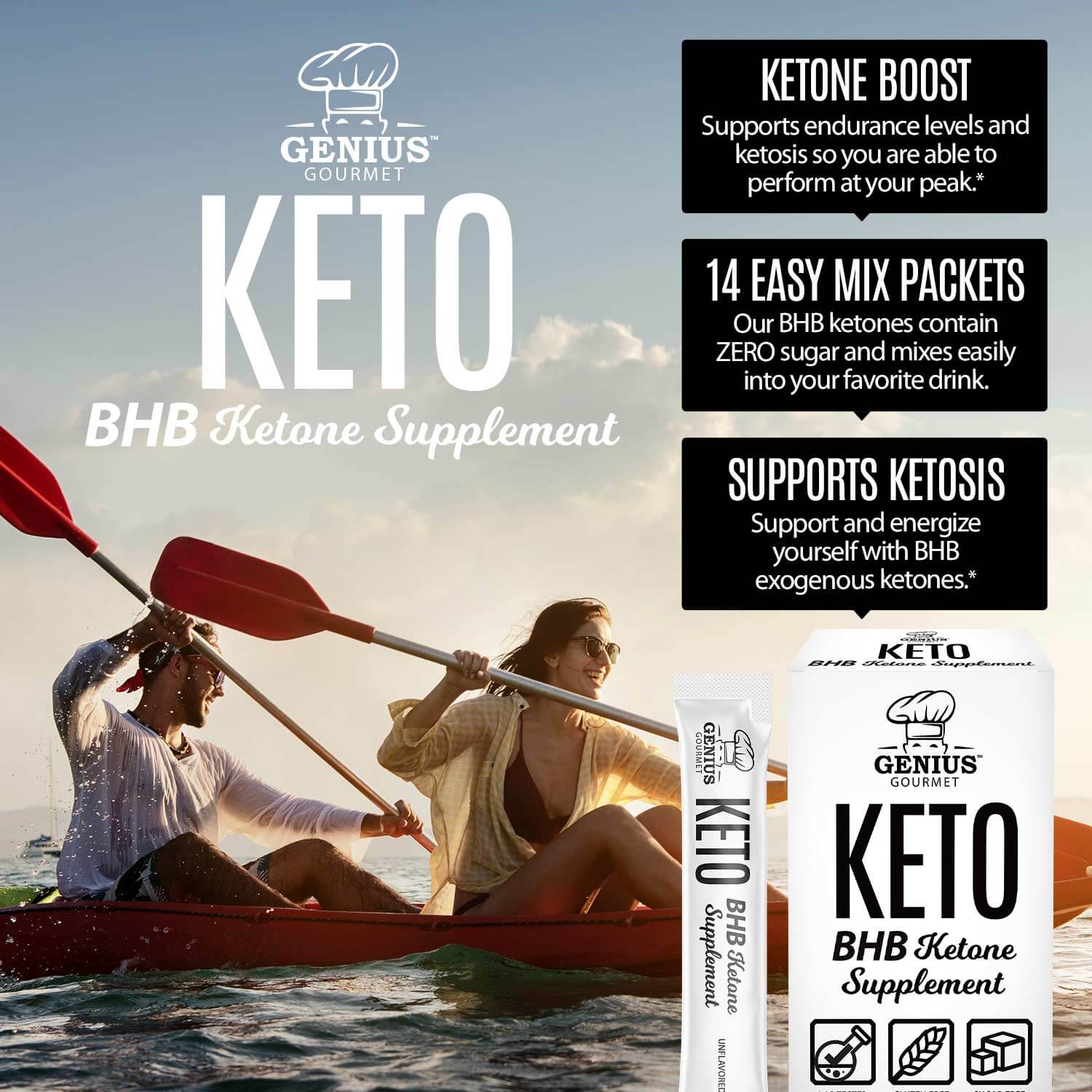 Keto Salts BHB Ketone Supplement - Unflavored