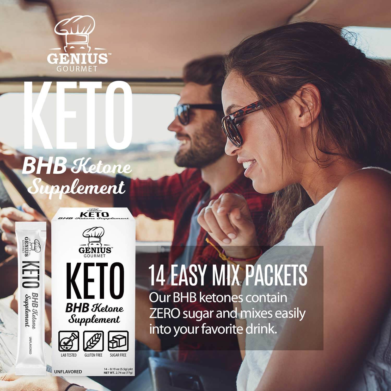 Keto Salts BHB Ketone Supplement - Unflavored