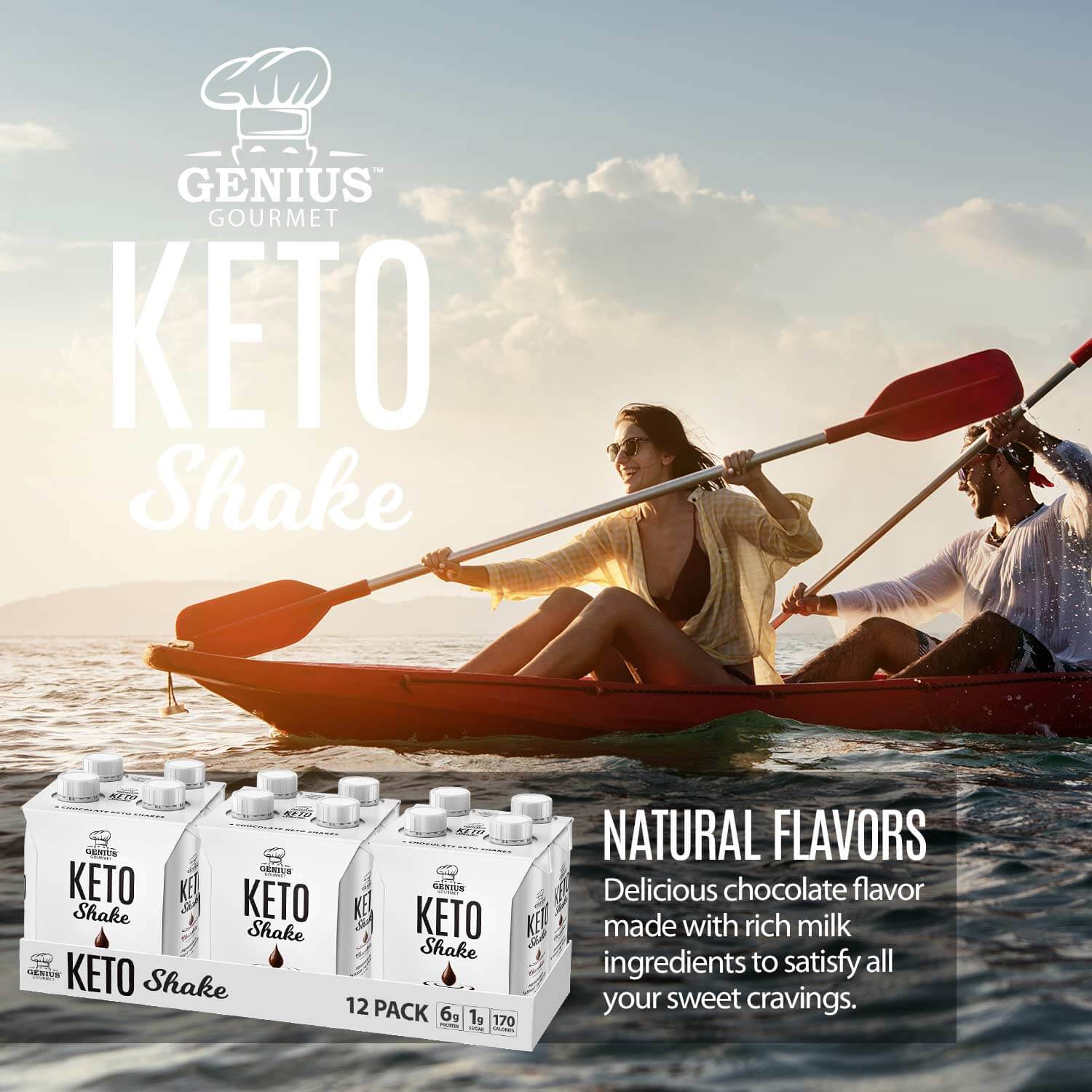 Keto Shake - Chocolate (FREE GIFT)