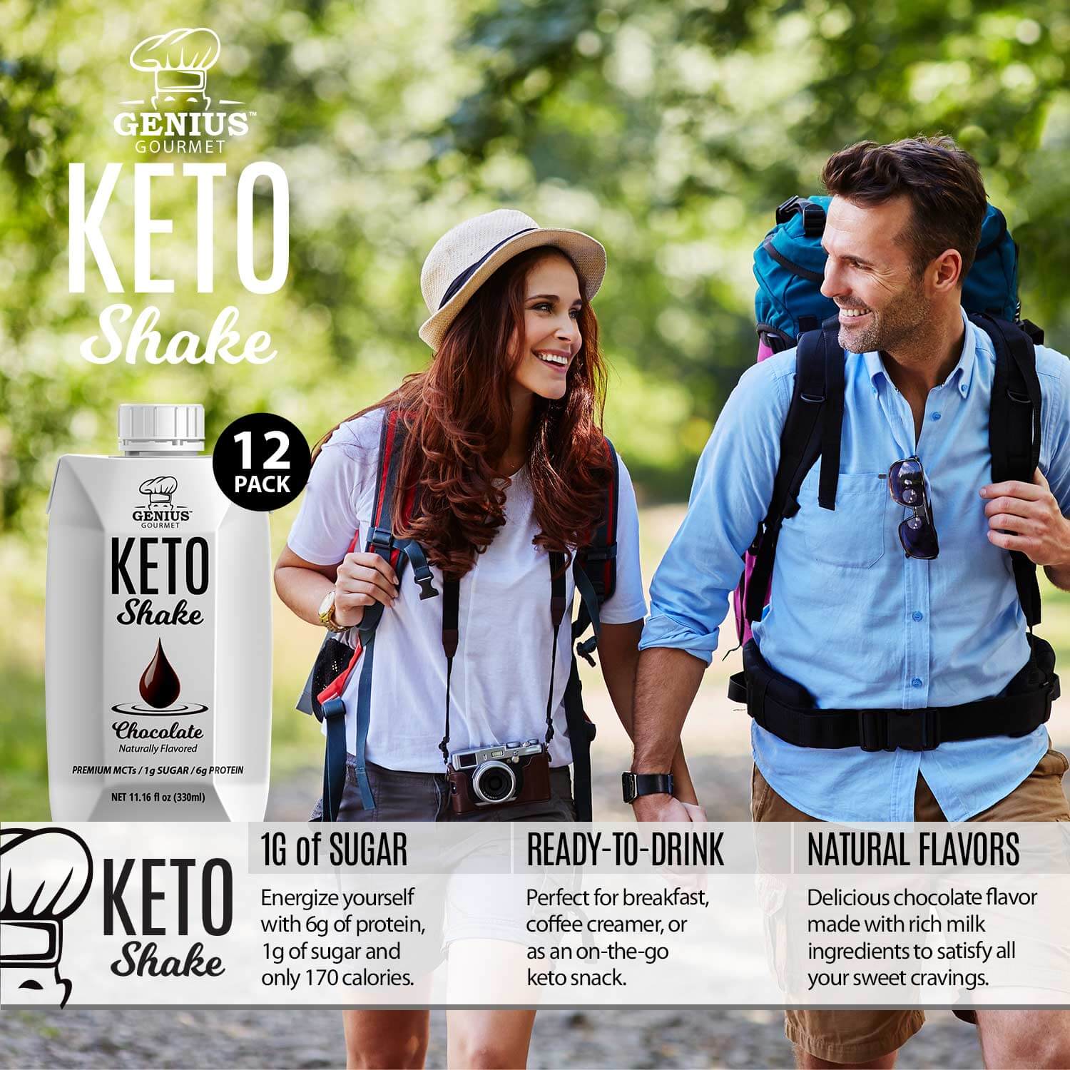 Keto Shake - Chocolate (FREE GIFT)