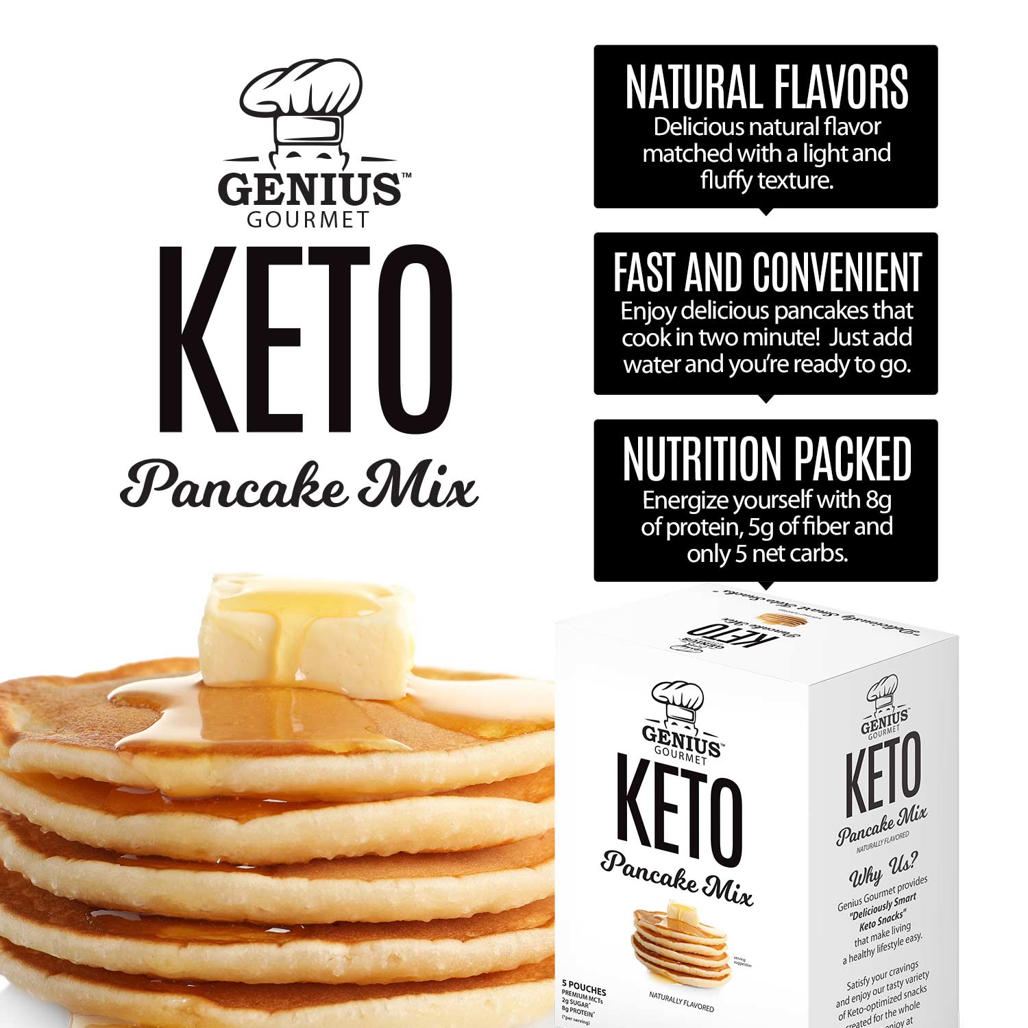 Keto Pancake & Waffle Mix