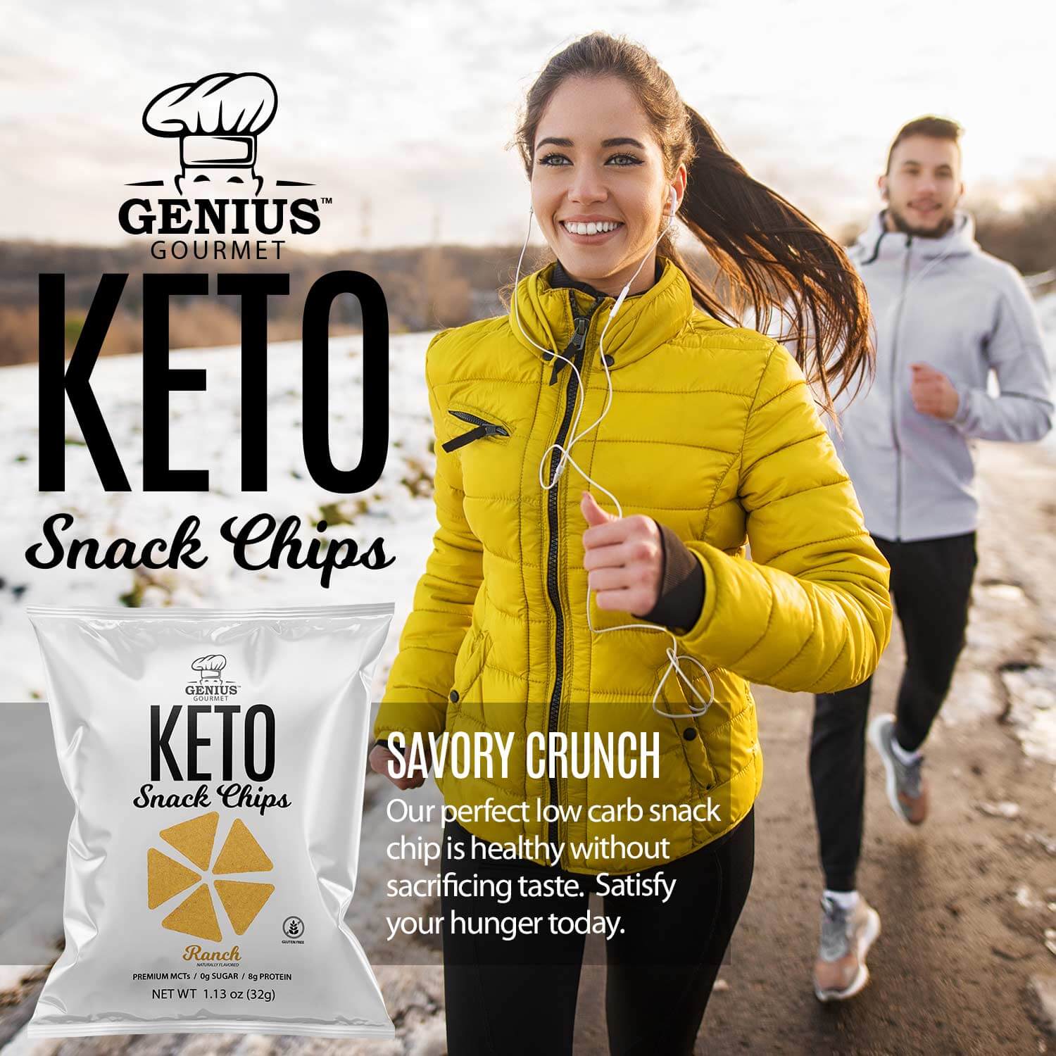 Keto Snack Chips - Ranch (FREE GIFT)