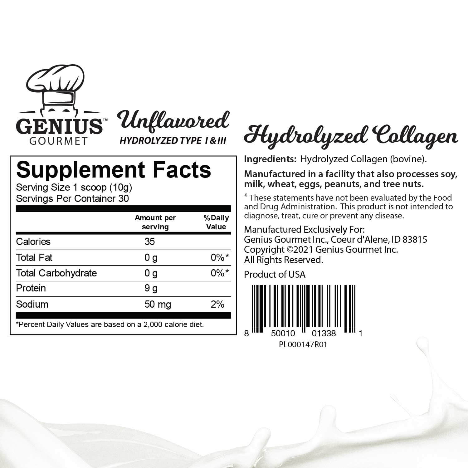 Keto Collagen Peptides - Unflavored