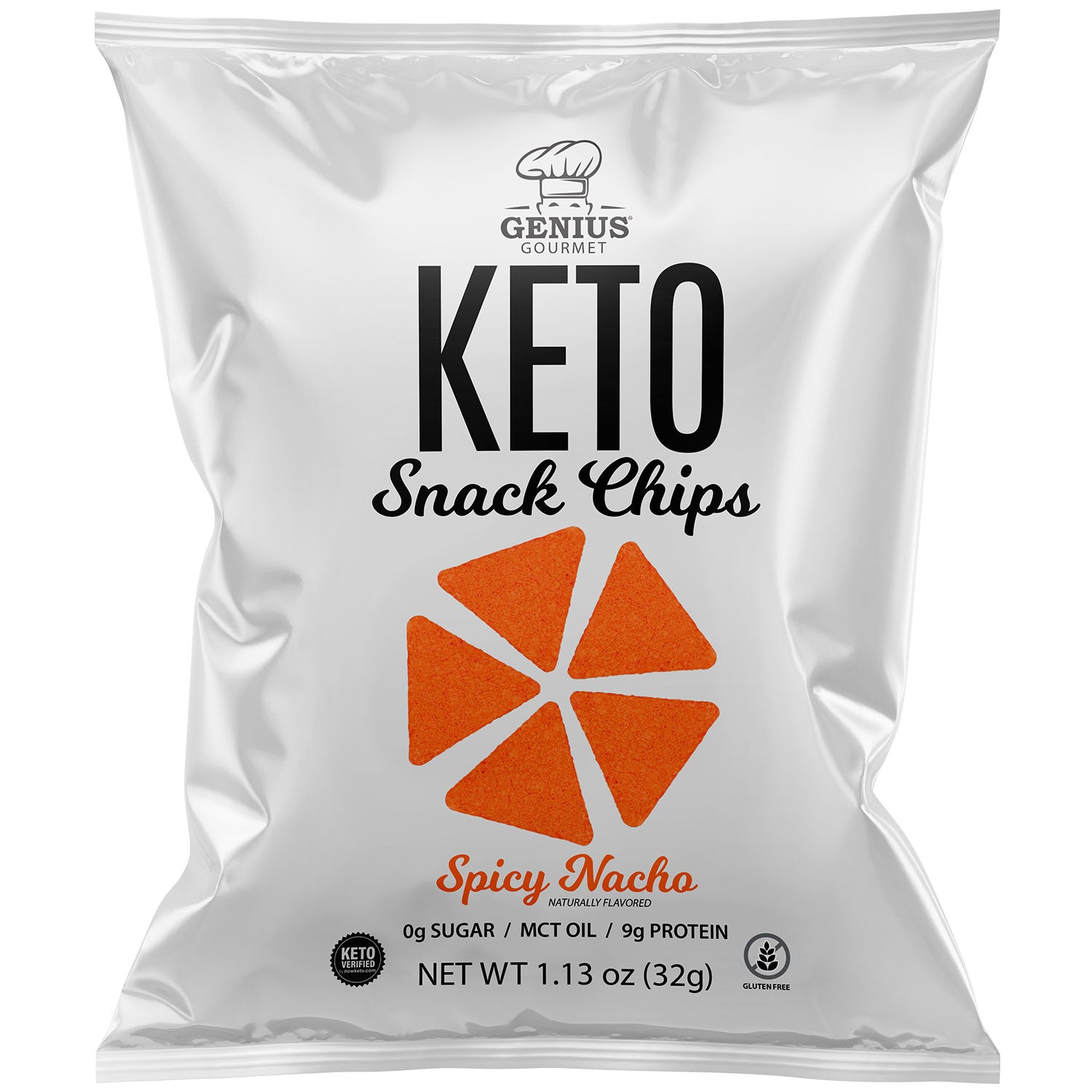 Keto Snack Chips - Spicy Nacho