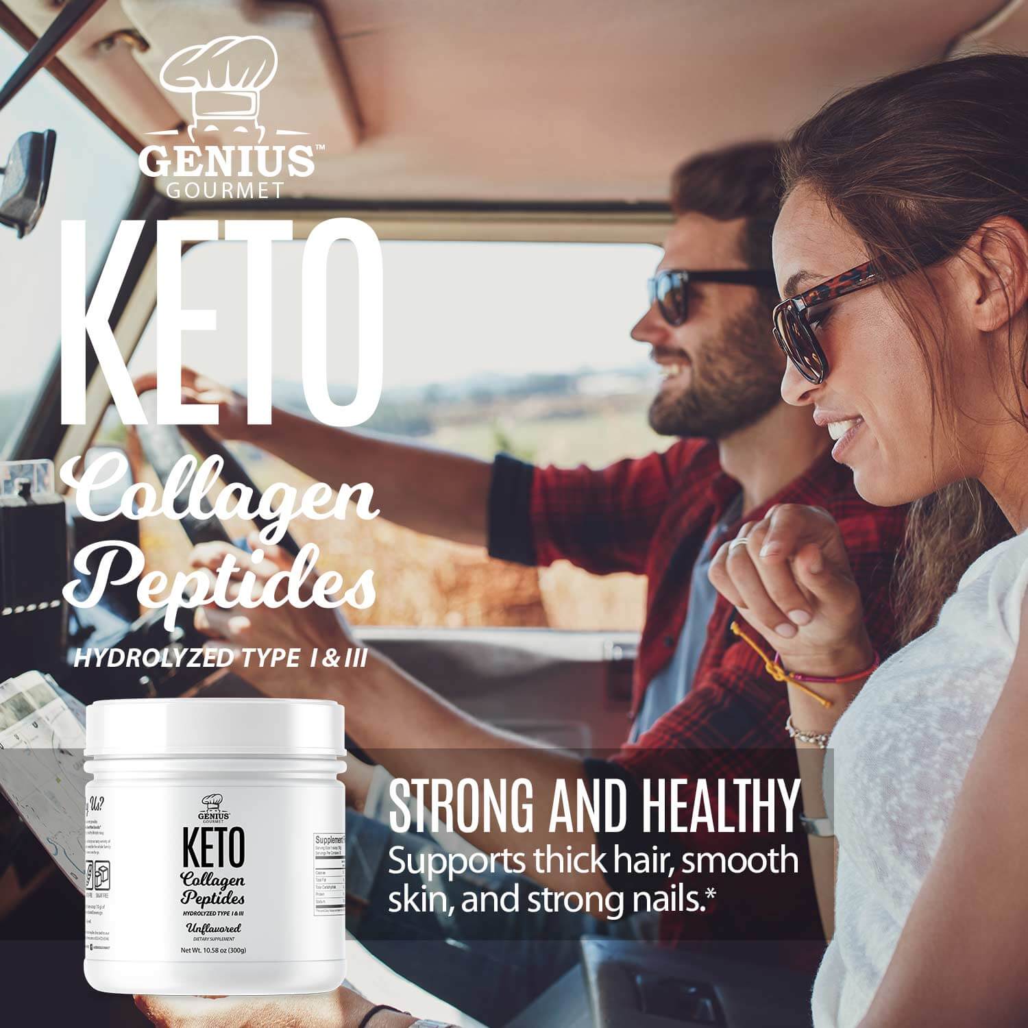 Keto Collagen Peptides - Unflavored